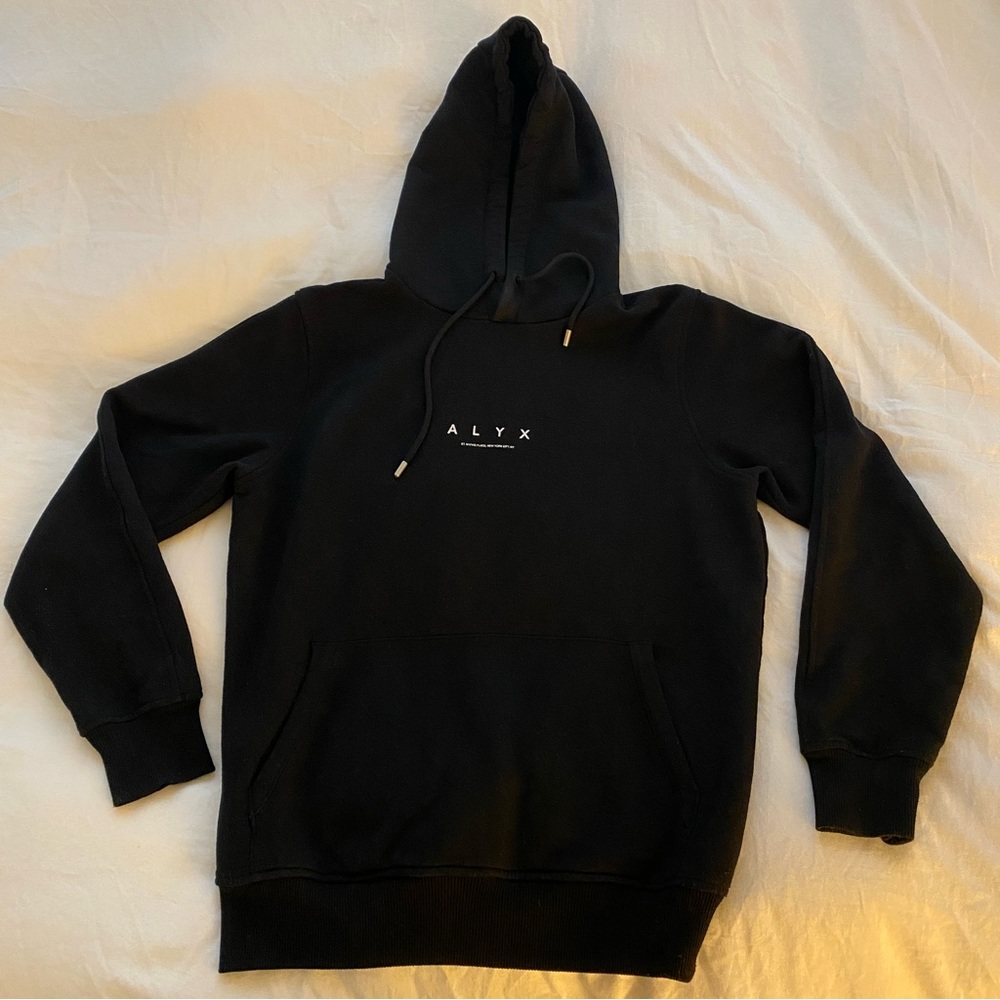 Alyx St. Marks Place New York City NY Black Hoodie Sweatshirt